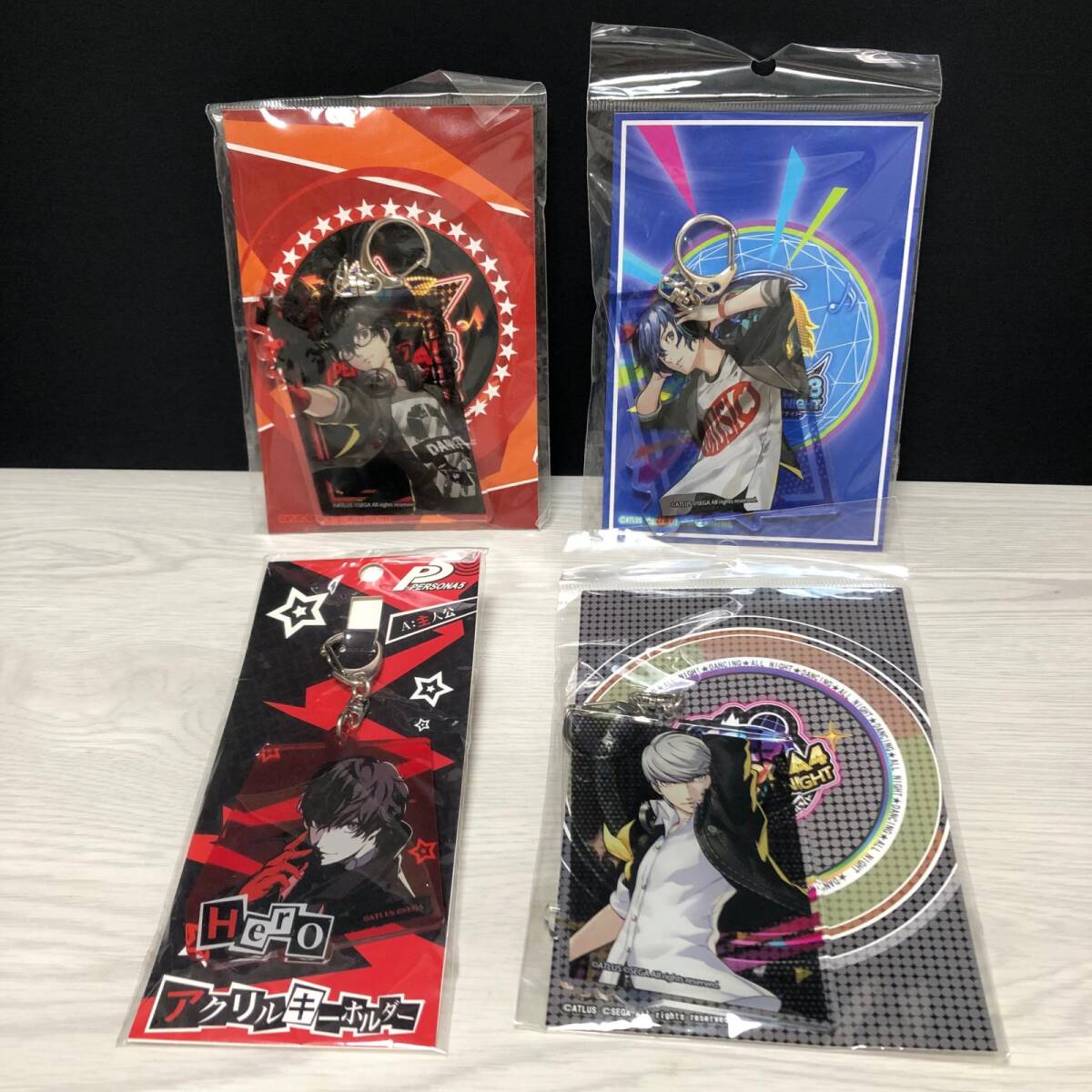 新品】ペルソナ5 ショップ マルイ 明智吾郎 ブチッ アクリル