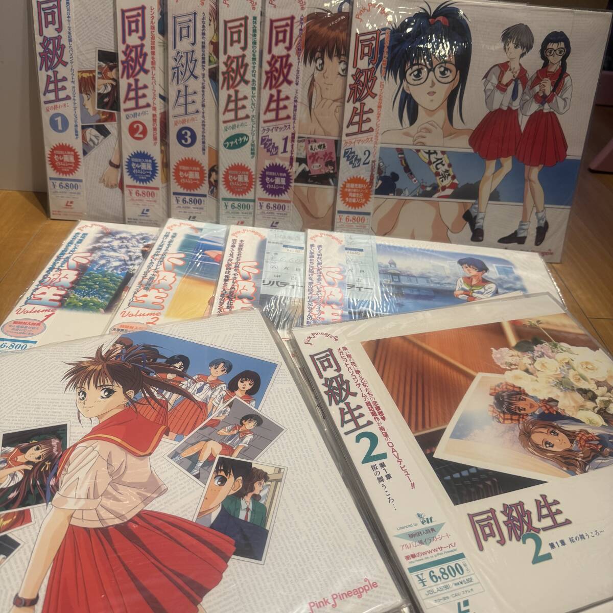 中古】Aセル画 OVA版・下級生（背景付・終話ED） 其の2の落札情報詳細