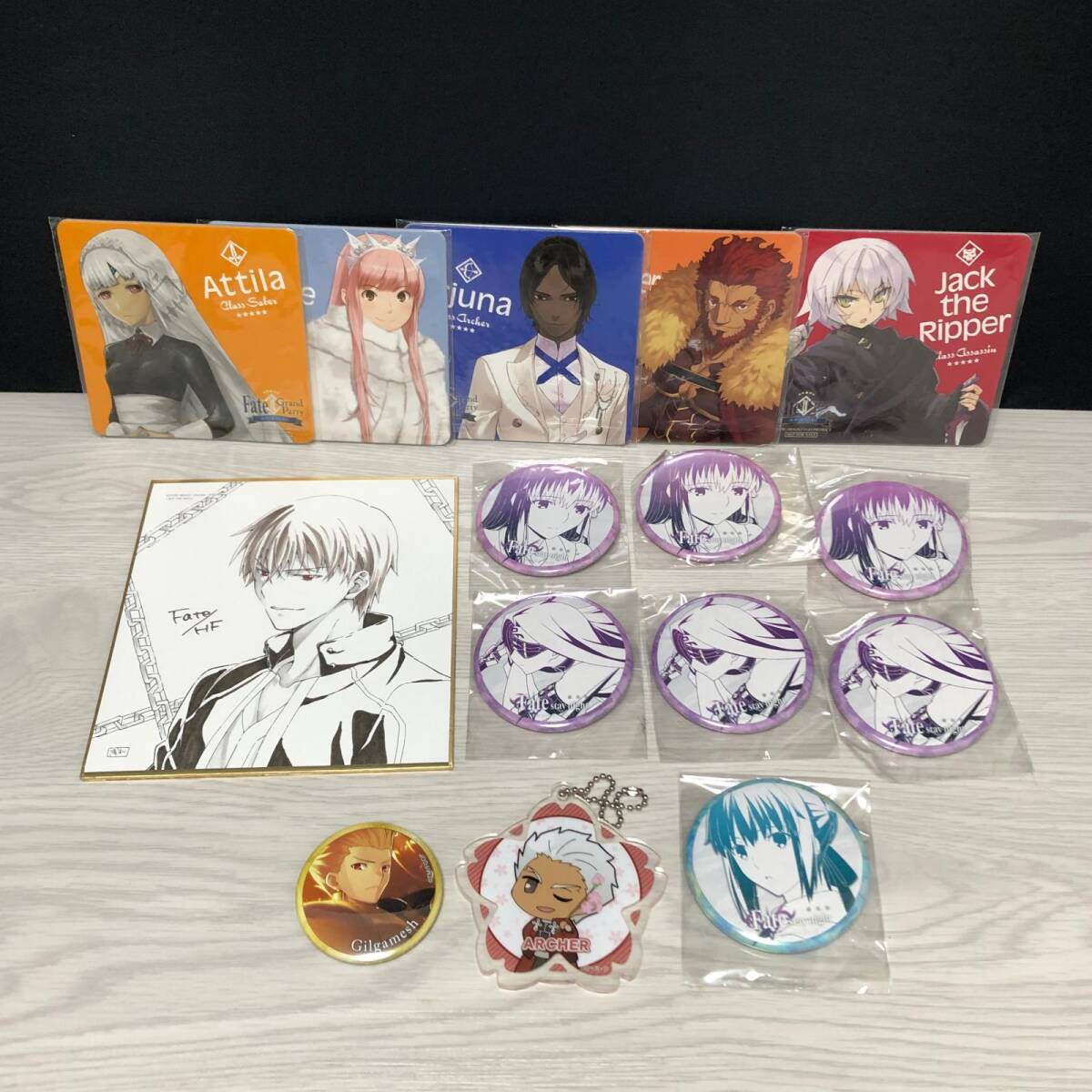 Fate zero ufotable cafe 複製ミニ色紙 イスカンダル ライダー 2枚