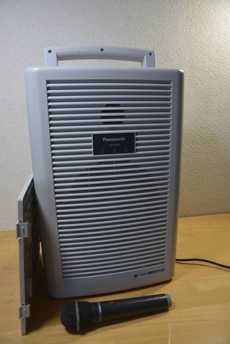 Panasonic/パナソニック ポータブルワイヤレスアンプ□WX-282C 中古□4