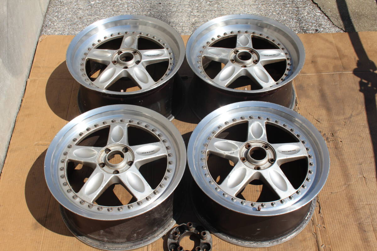 RAYS ボルクレーシング グループAV 17×9J+35 PCD114.3 5H 4枚 中古品の