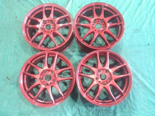 ワーク エモーション D9R 18インチ pcd100 9.5j＋38 アルミホイール