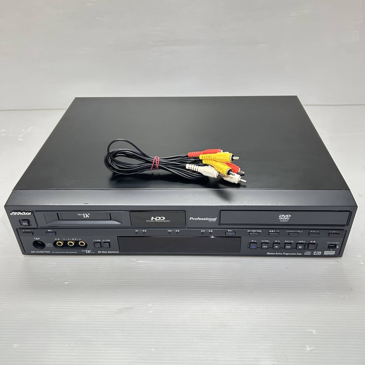 ビクター 地デジVHS/HDD/DVDレコーダー DR-HX250 再生のみ確認 (309)の