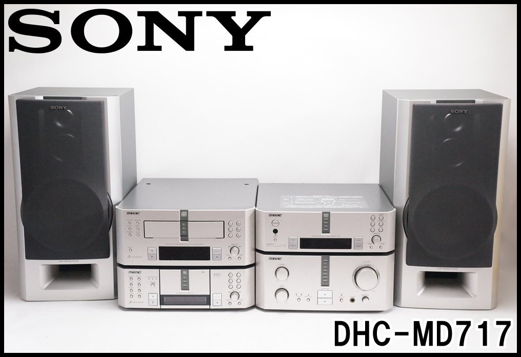 中古】SONY MDピクシー DHC-MD77 ST-MS77 TA-MS77 MDS-MS77 CDP-MS77