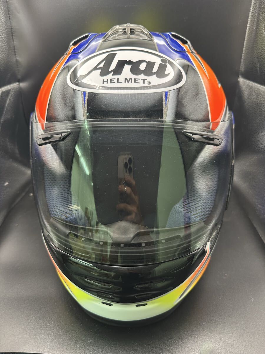 ☆ Arai/アライ ヘルメット ラパイド μ(ミュー) Mサイズ 57-58㎝の落札