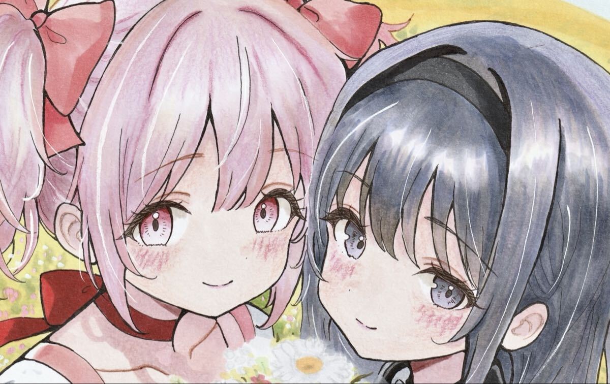 未使用】鹿目 まどか 魔法少女まどか☆マギカ A3367 【1点もの】同人