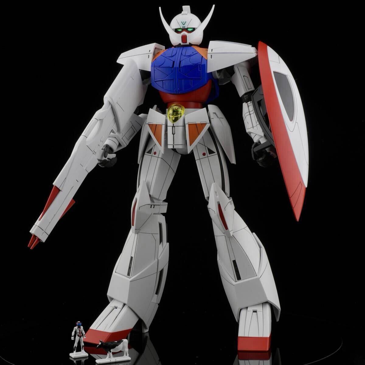 【⚠️ガンプラ：グラデ全塗装完成品✨️】MG 1/100 ターンエーガンダム ∀ 新品】塗装済 完成品 MGターンエーガンダムの落札情報詳細 - Yahoo