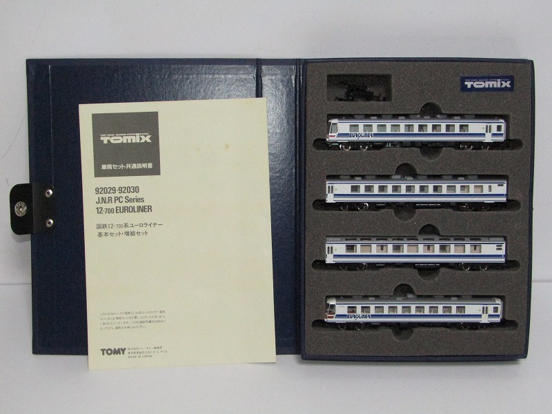 中古】TOMIX 92030 国鉄 12系 ユーロライナー 3両 増結セットの落札