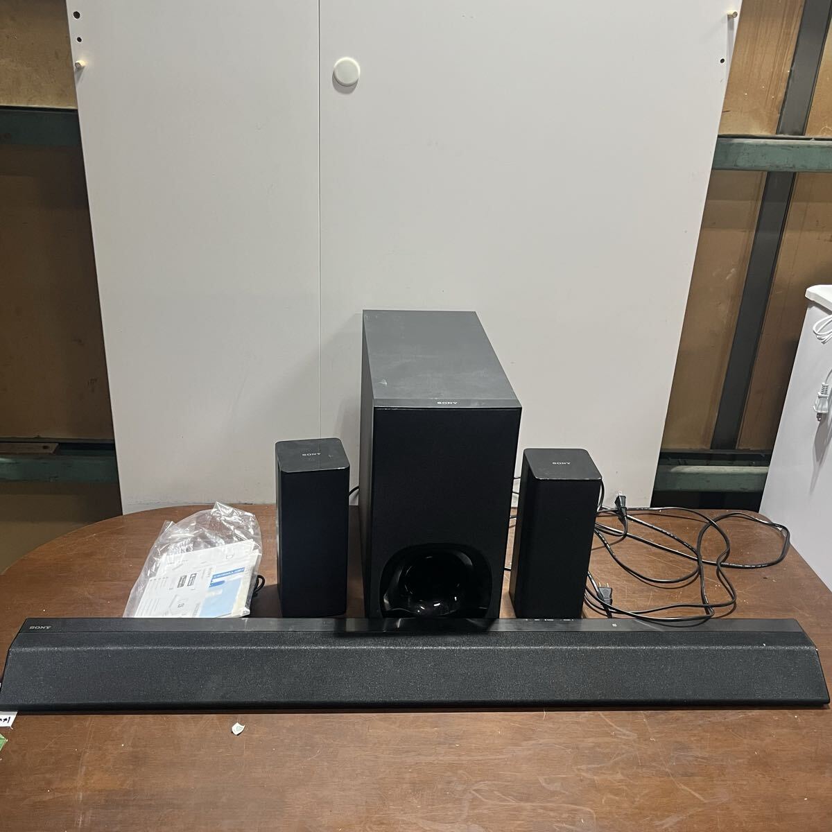 音出し確認済み SHARP シャープ シアターバーシステム HT-SL50 サブ