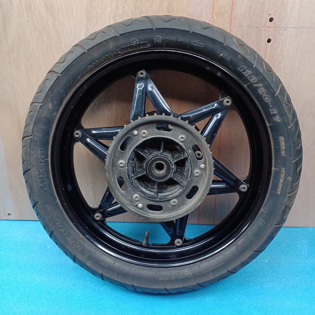 裏コムスターホイール前後 CB250N CB400N CB250T CB400T CM400 CB400D