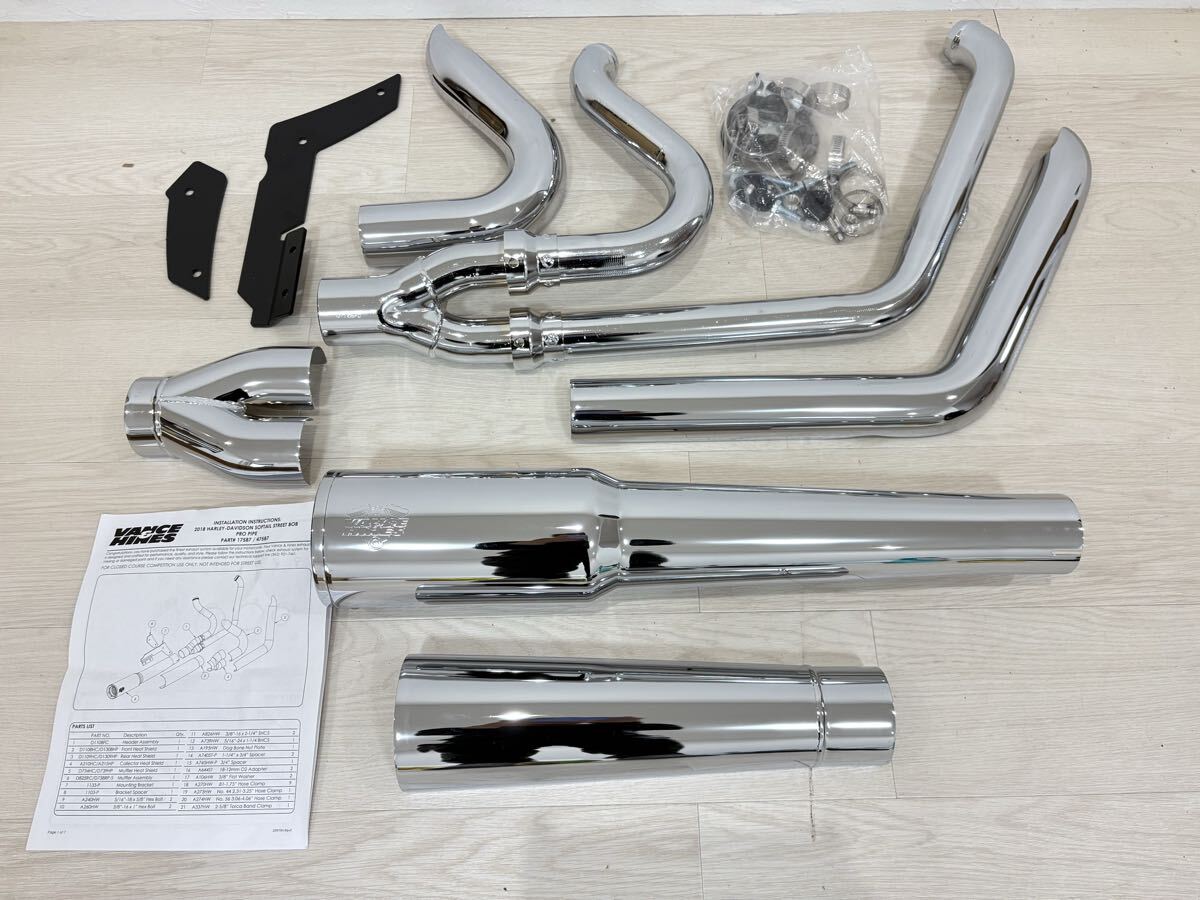 中古】ゼファー400χ抜群のメガホン!VANCE&HINESマフラー.バンス