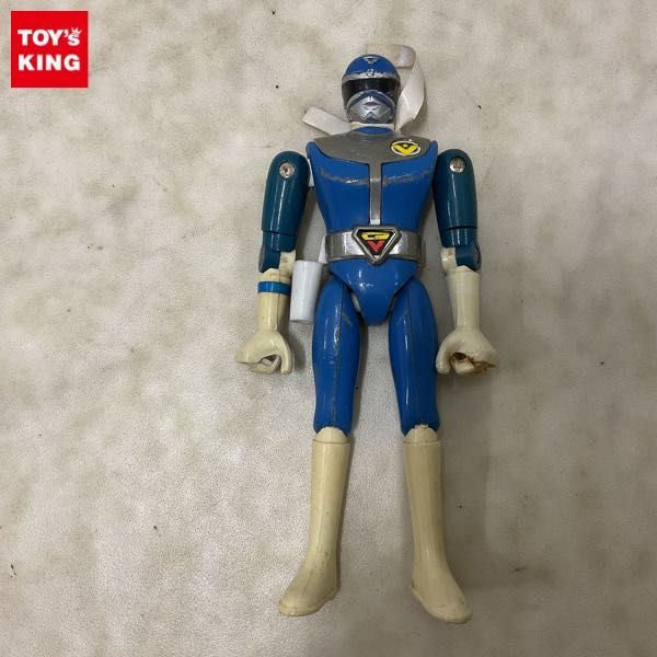 中古】5人の隊員付き 当時物 大戦隊ゴーグルファイブ DX超合金 合体