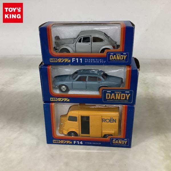 長期保管品】トミカ ダンディ DANDY F11 フォルクスワーゲン ビートル