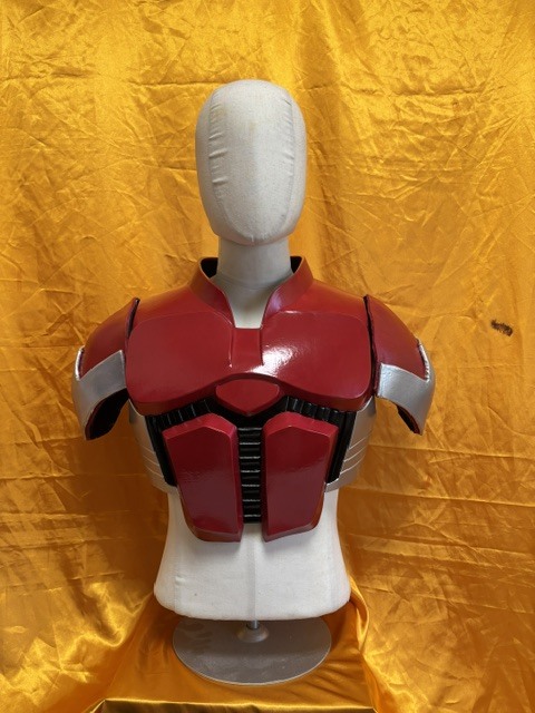 仮面ライダー 響鬼　アームド響鬼アトラク コスプレ　1/1 マスク　ワケアリ品 中古】【コスプレ】 1/1 マスク アトラク 響鬼（ヒビキ）一式の落札