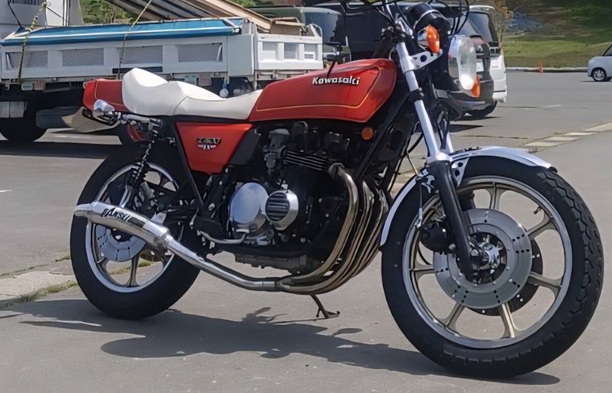 1度だけの出品！当時物 Z400FX☆サンセイマフラー バナナ☆ Z400GP