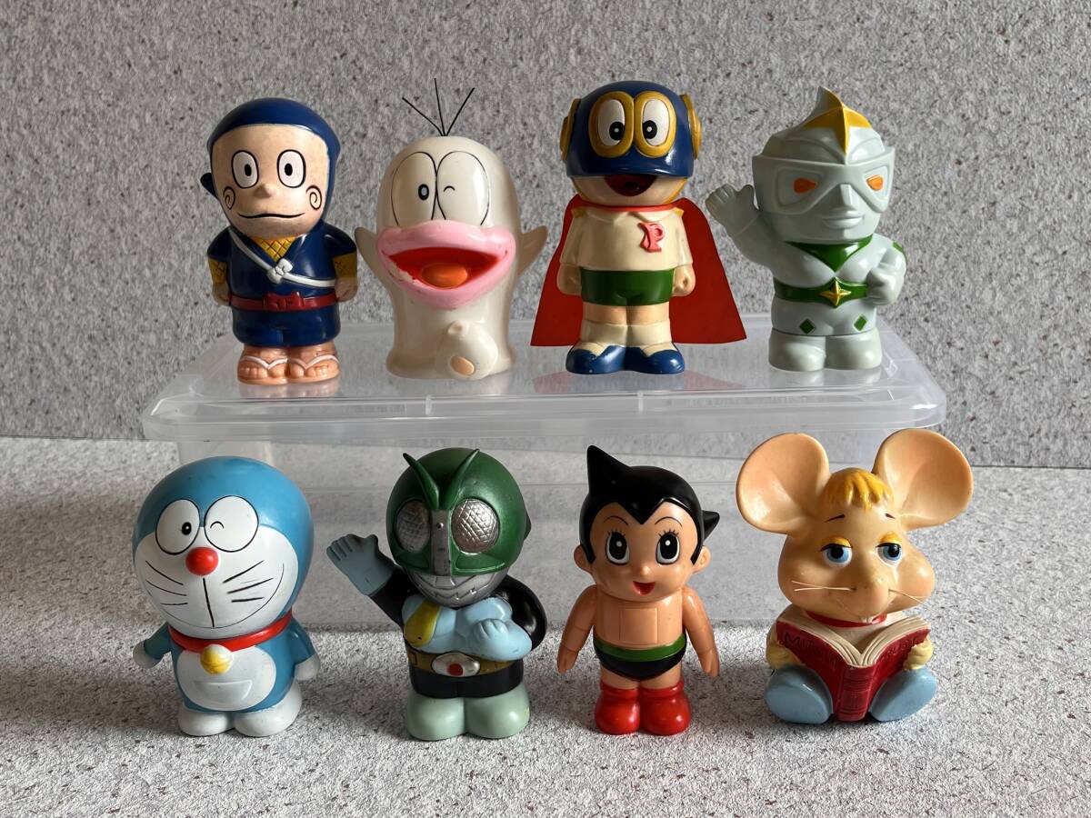 新品】ソフビ 貯金箱 富士銀行 ぼくちゃん 貯金箱 16個 昭和レトロ の