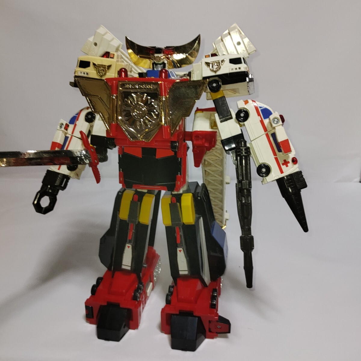 新品】未組立カバヤ BIGジェイデッカーガム 全2種セット 勇者警察