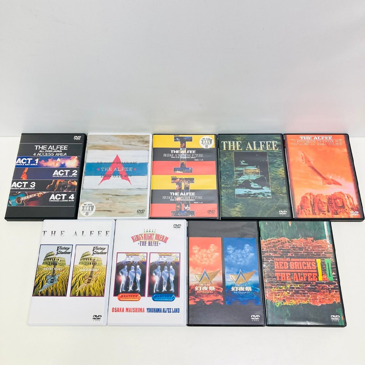 棚下□ THE ALFEE 昔の直筆サイン色紙3枚セットでの出品 アルフィー