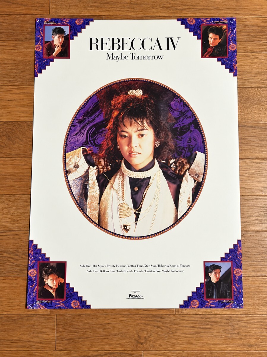 中古】z360/レベッカ NOKKO ポスター/非売品 REBECCA/728mm×715mmの