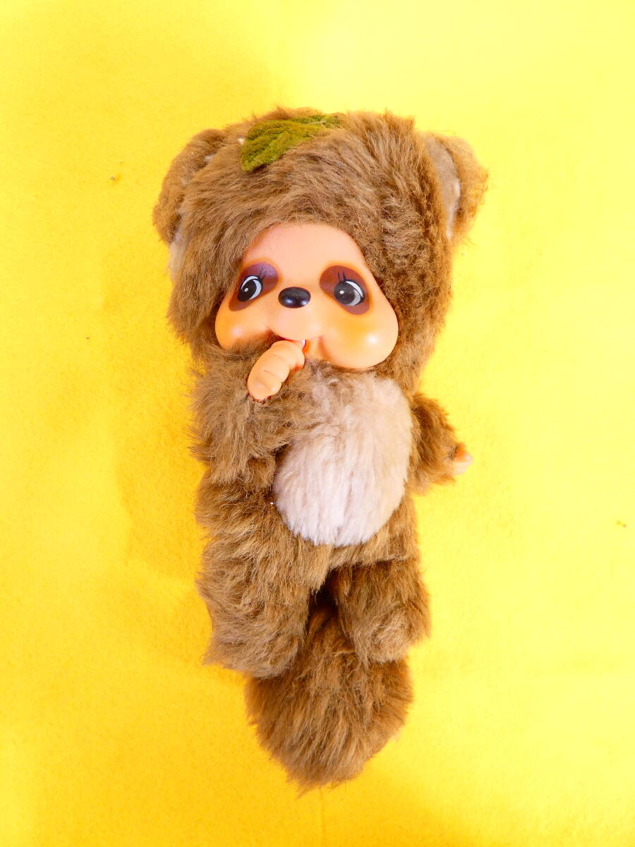 昭和レトロ クマのおしゃぶり人形 ソフビ ぬいぐるみ 昭和レトロ おしゃぶり人形 しろくま シロクマ 白熊 モンチッチ風