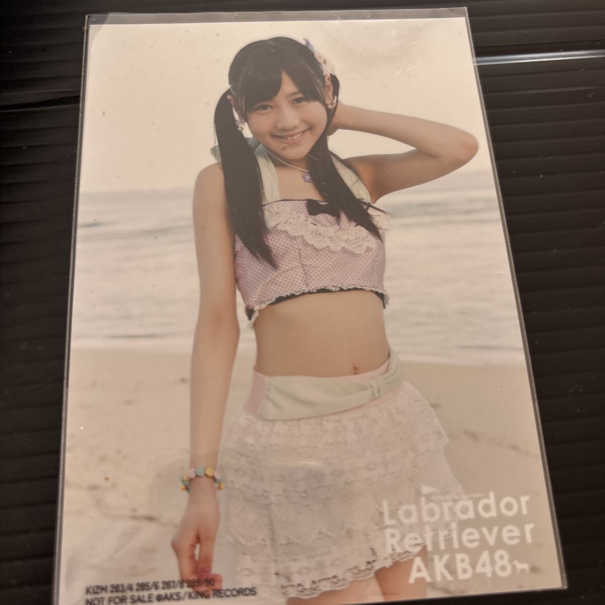 中古】水着 AKB48 渡辺麻友 ラブラドールレトリバー 公式生写真 通常盤