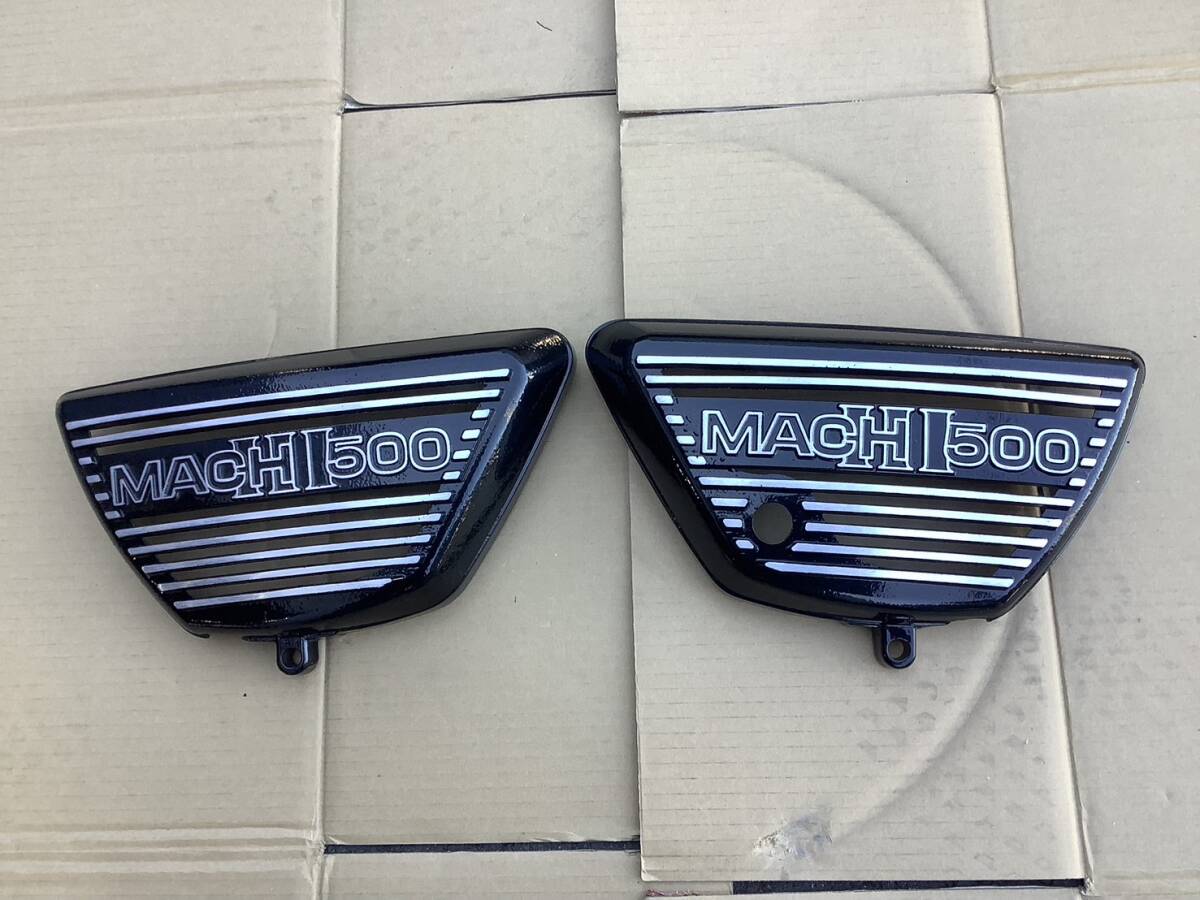 Y20-0728】SUZUKI GT380用 アルフィンサイドカバー左右セット 中古品
