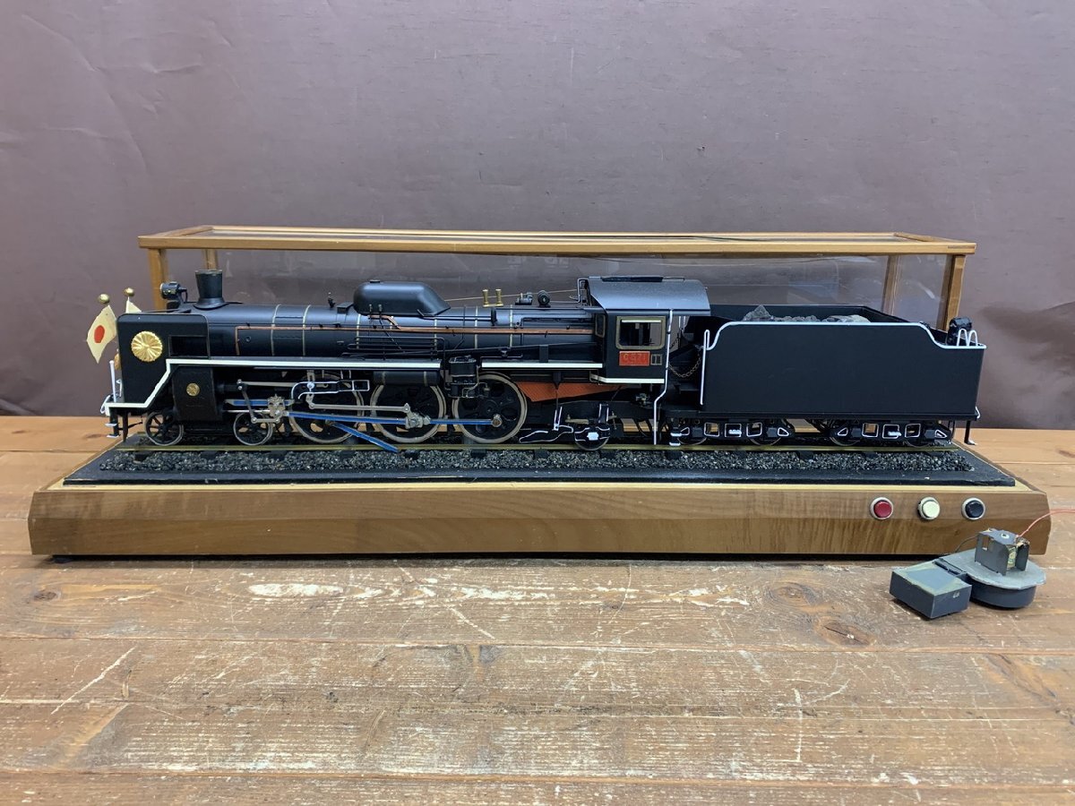 傷や汚れあり】◇希少 動作品◇ お召列車 C57型 C571 大型 鉄道模型