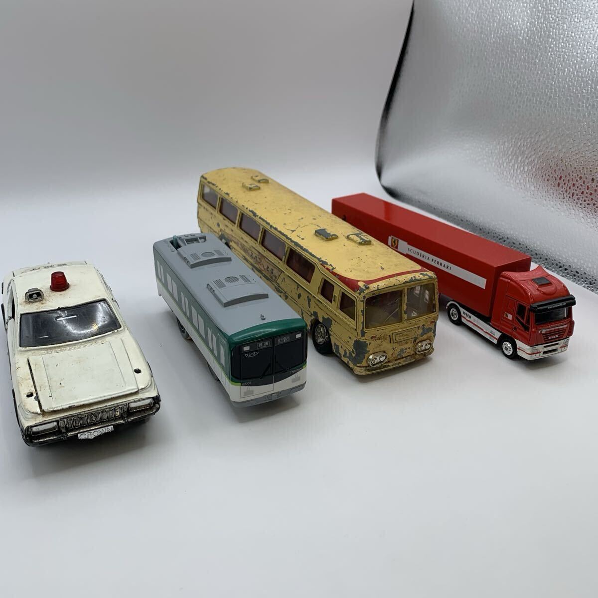 新品】☆昭和レトロ レア 箱付き！ ブリキ おもちゃ はとバス BUS