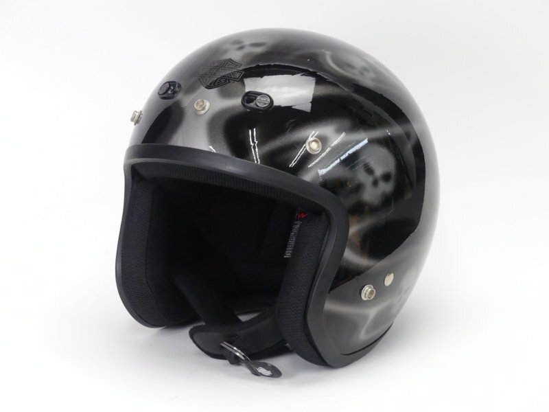 ほぼ未使用 ◇ハーレーダビッドソン純正ジェットヘルメット