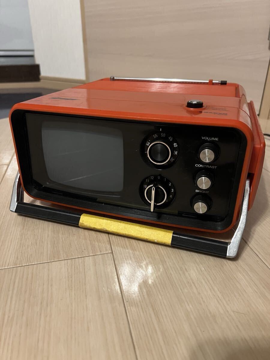 中古】レトロ家電 SANYO サンヨー 14型 ブラウン管テレビ 31C400M 通電