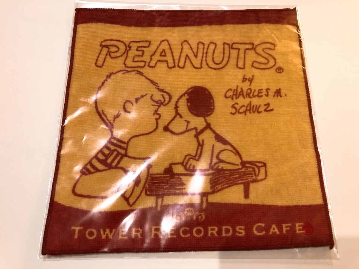 新品 スヌーピー タワレコ コラボ タオルハンカチ Tower Records Snoopy Peanuts の落札情報詳細 ヤフオク落札価格情報 オークフリー スマートフォン版