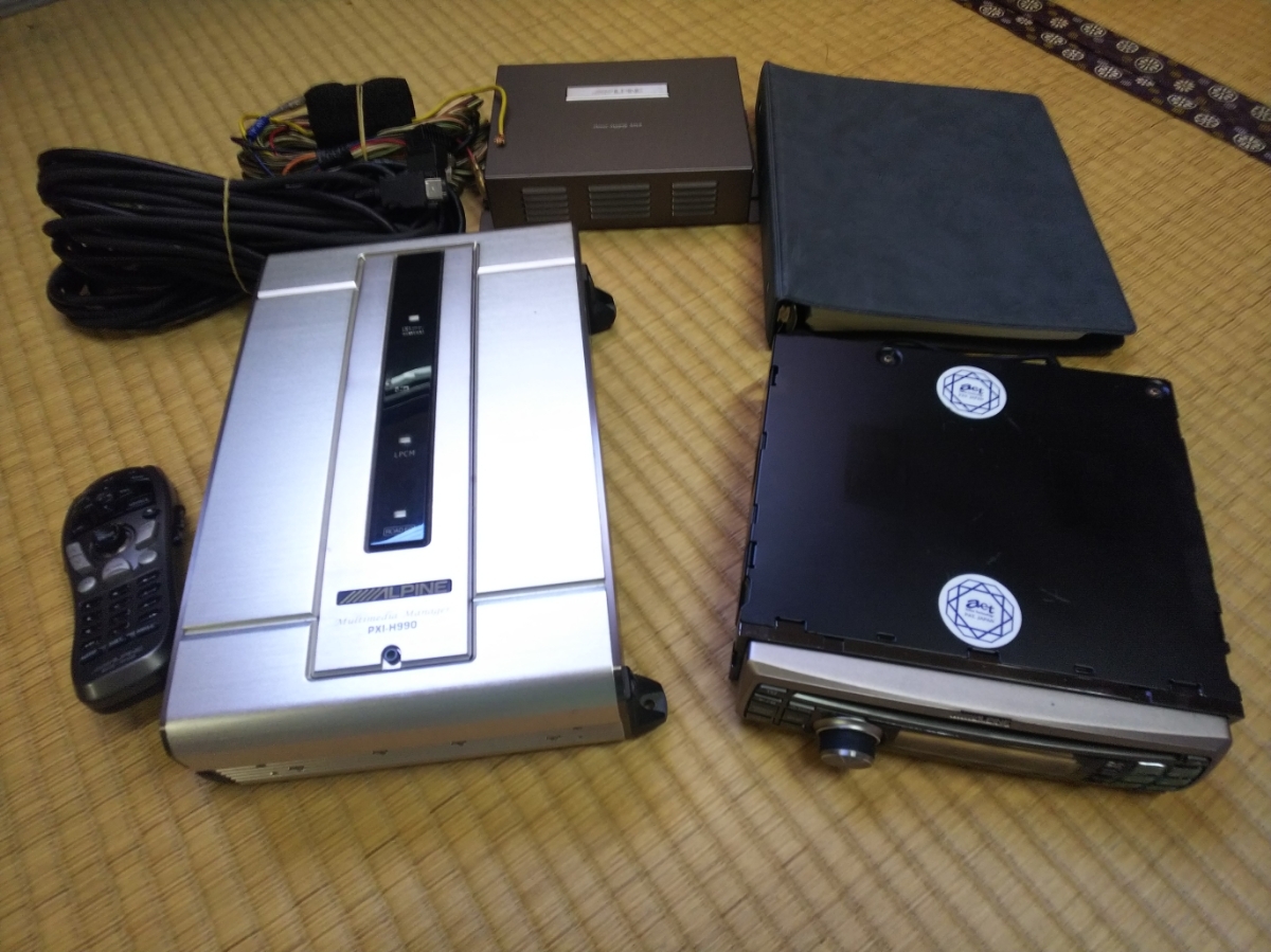 ALPINE オーディオセット DVIー9990J PXIーH990 ALPINE F ALPINE オーディオセット DVIー9990J PXIーH990 ALPINE F
