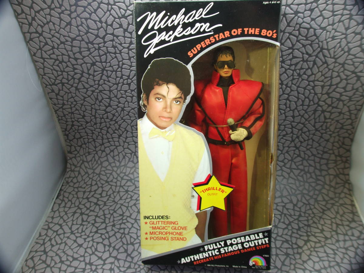 新品】未開封品です 80s LJN社 マイケルジャクソン フィギュア