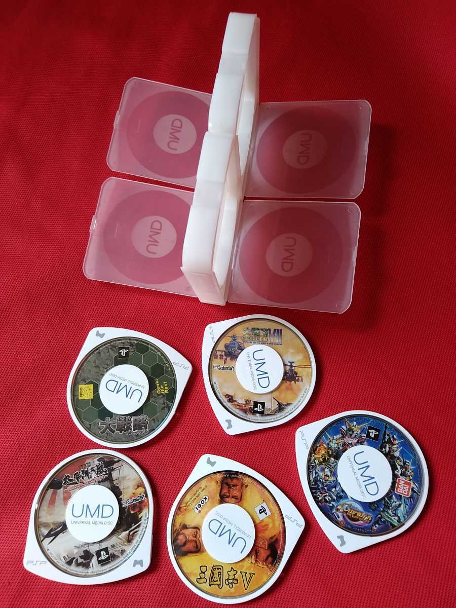 格安良品 Psp 太平洋の嵐 大戦略 エクシード 大戦略ポータブル 三國志 Sdガンダム Umd収納ケース付 動作可 5点セット の落札情報詳細 ヤフオク落札価格情報 オークフリー スマートフォン版
