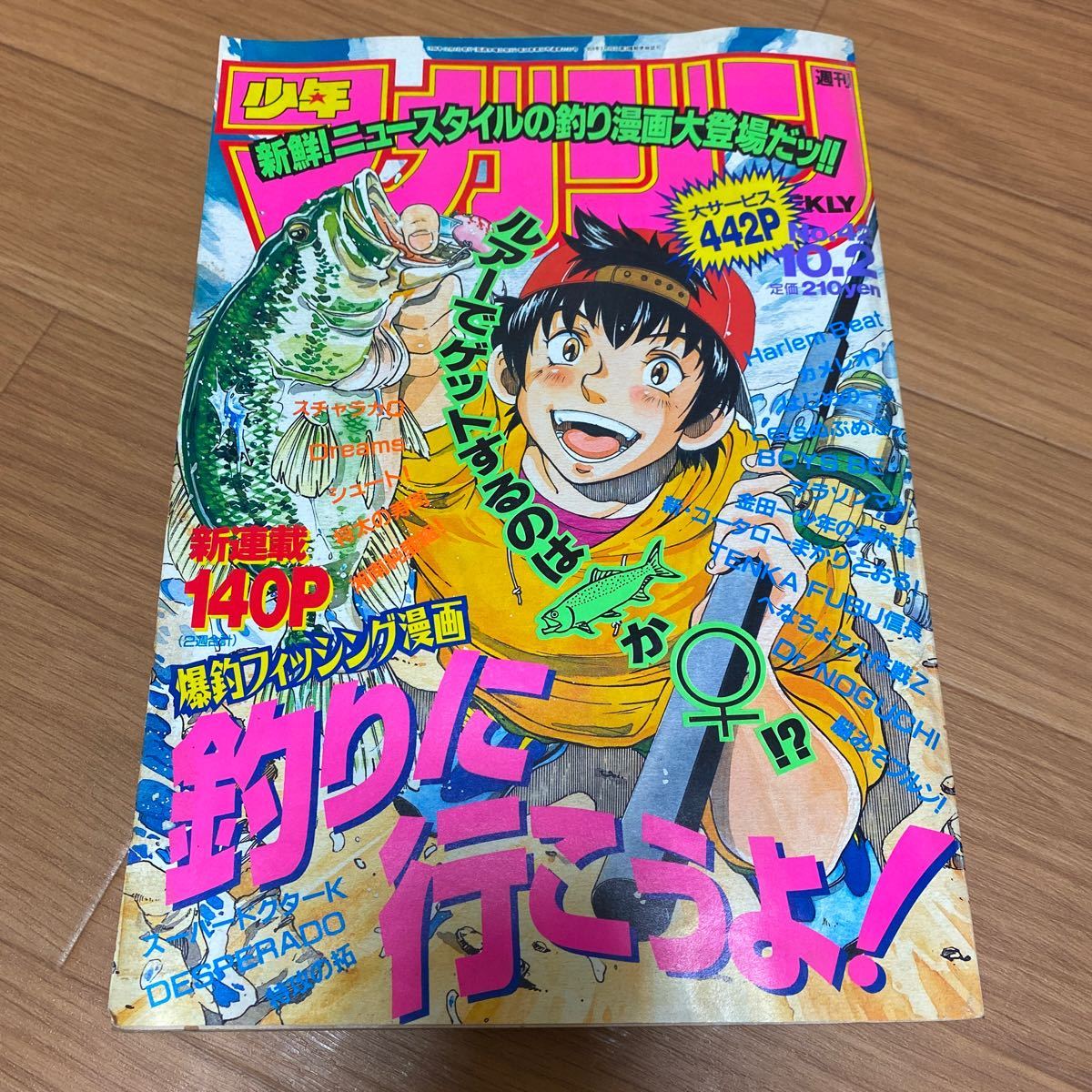 週刊少年マガジン 1996年 42号 新連載 釣りに行こうよ！！ 他の落札