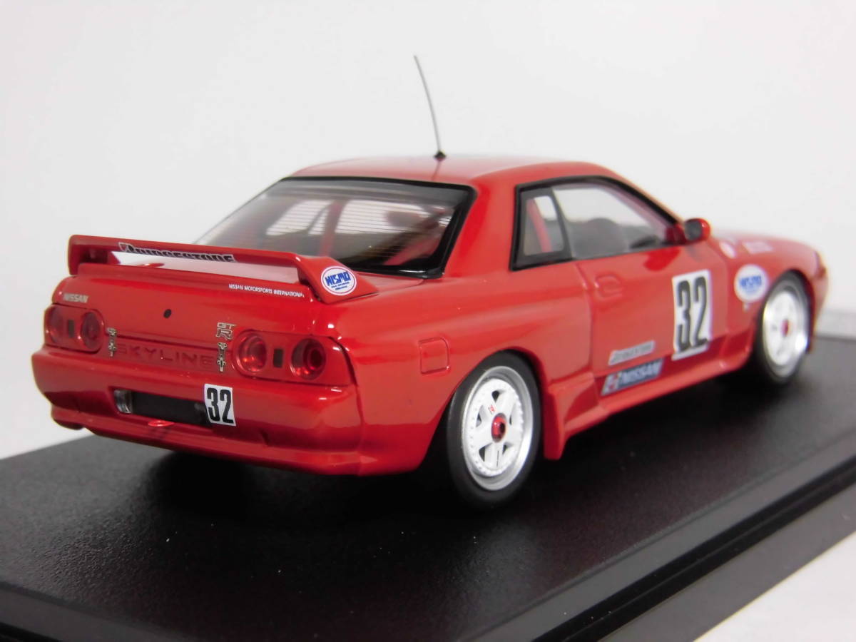 hpi MIRAGE 1/43 Saurus Champ スカイライン GT-R BNR32 JTC 1991 (No