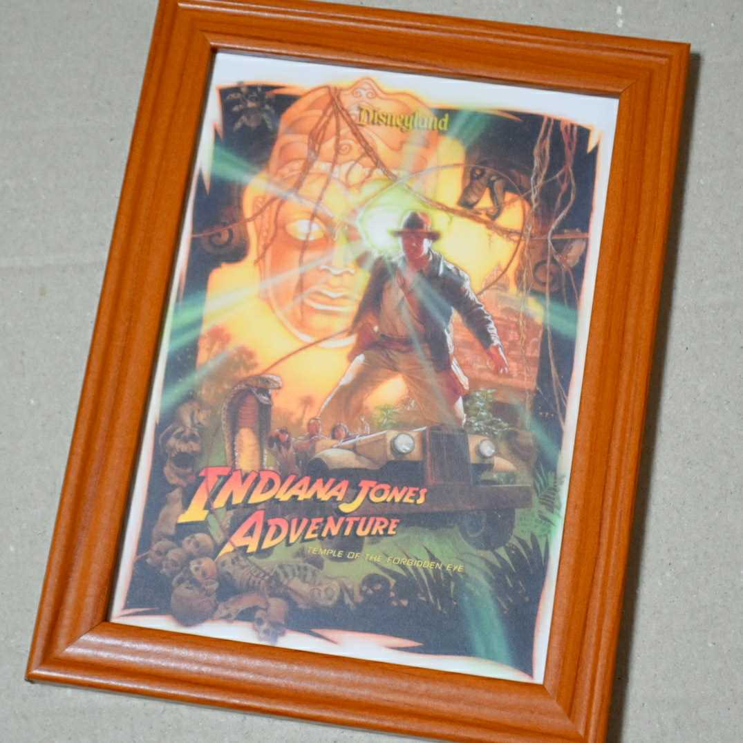新品 約12 17 新品未使用 インディジョーンズアドベンチャー アトラクション ポスター ポストカード 海外 ディズニーランド フレーム付 Dlr Ca の落札情報詳細 ヤフオク落札価格情報 オークフリー スマートフォン版