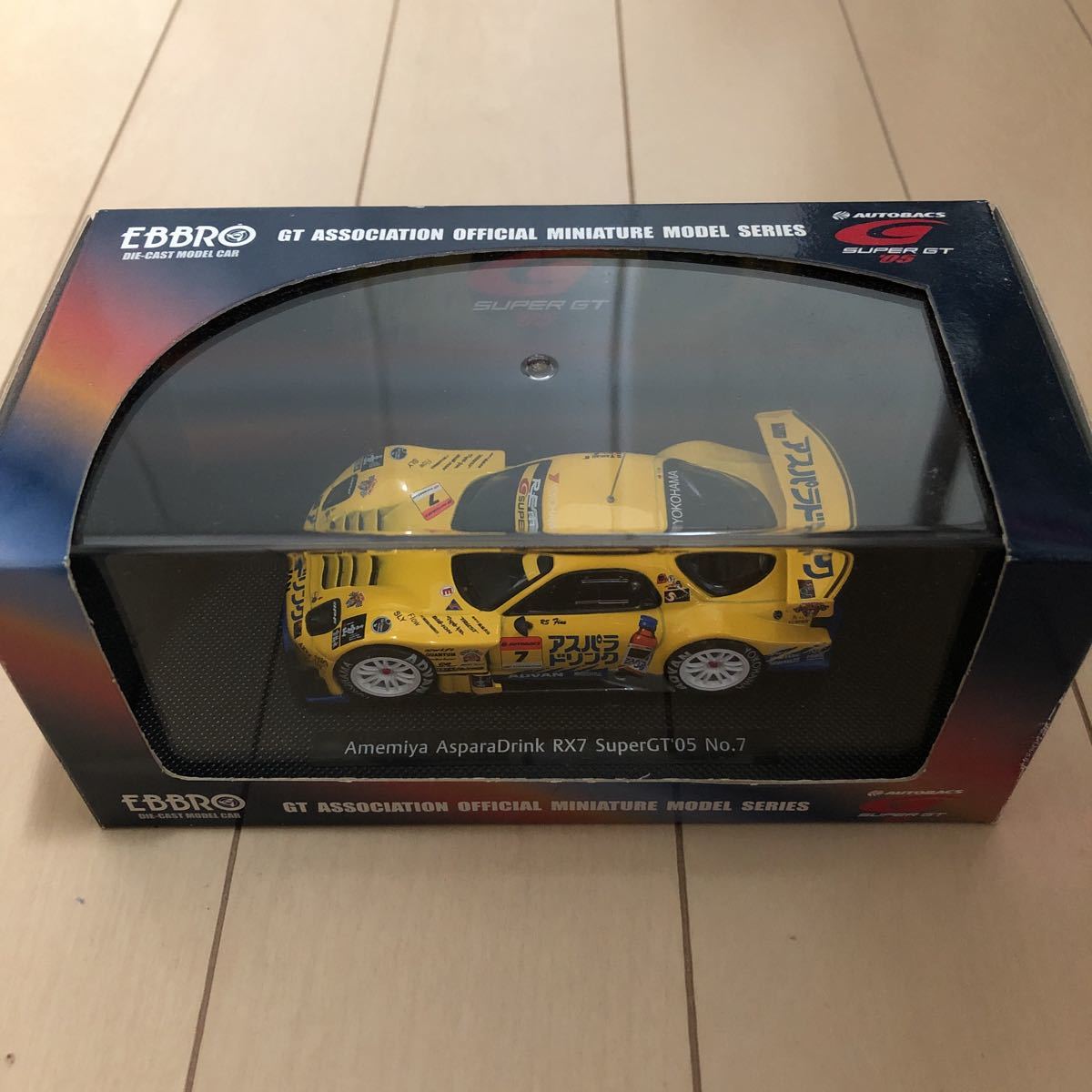 激レア エブロ EBBRO あるか 1/43 RE雨宮 アスパラドリンク RX-7