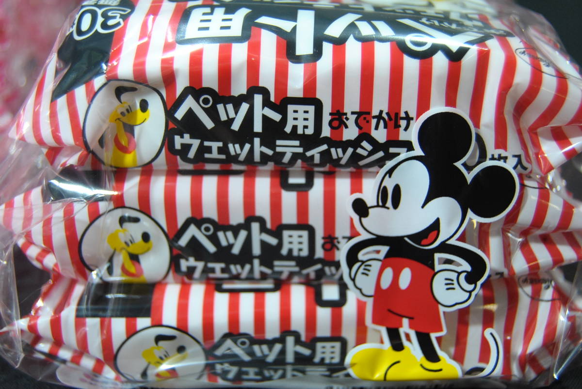 新品 Erashk ディズニー ミッキー ミニー ペット用 除菌 ウェットティッシュ 30枚入 ３個 ６袋 まとめ売 フリマ 業販 卸 の落札情報詳細 ヤフオク落札価格情報 オークフリー スマートフォン版