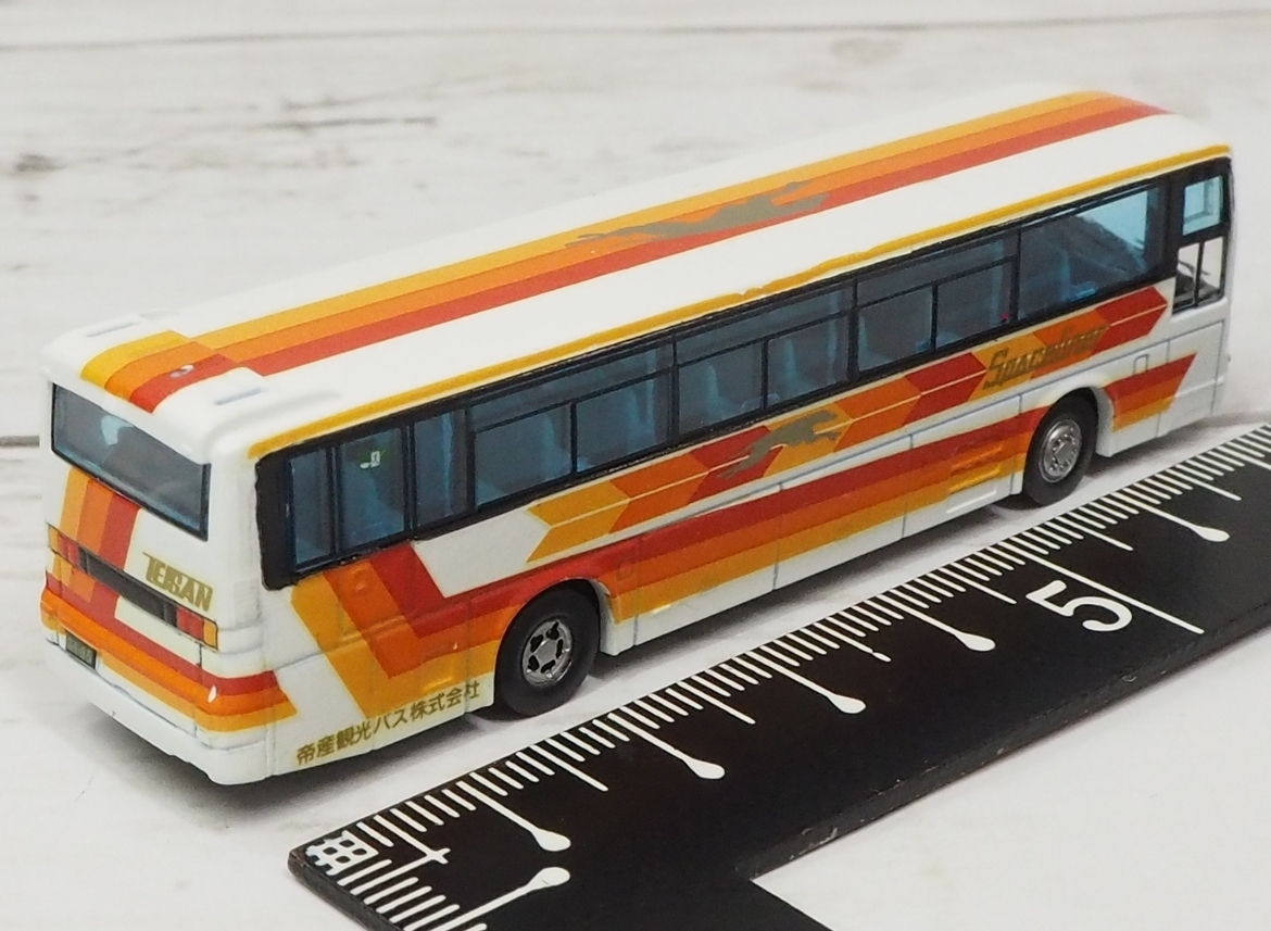 TOMYTECバスコレクション自作リペイント改造カスタム品058【帝産観光