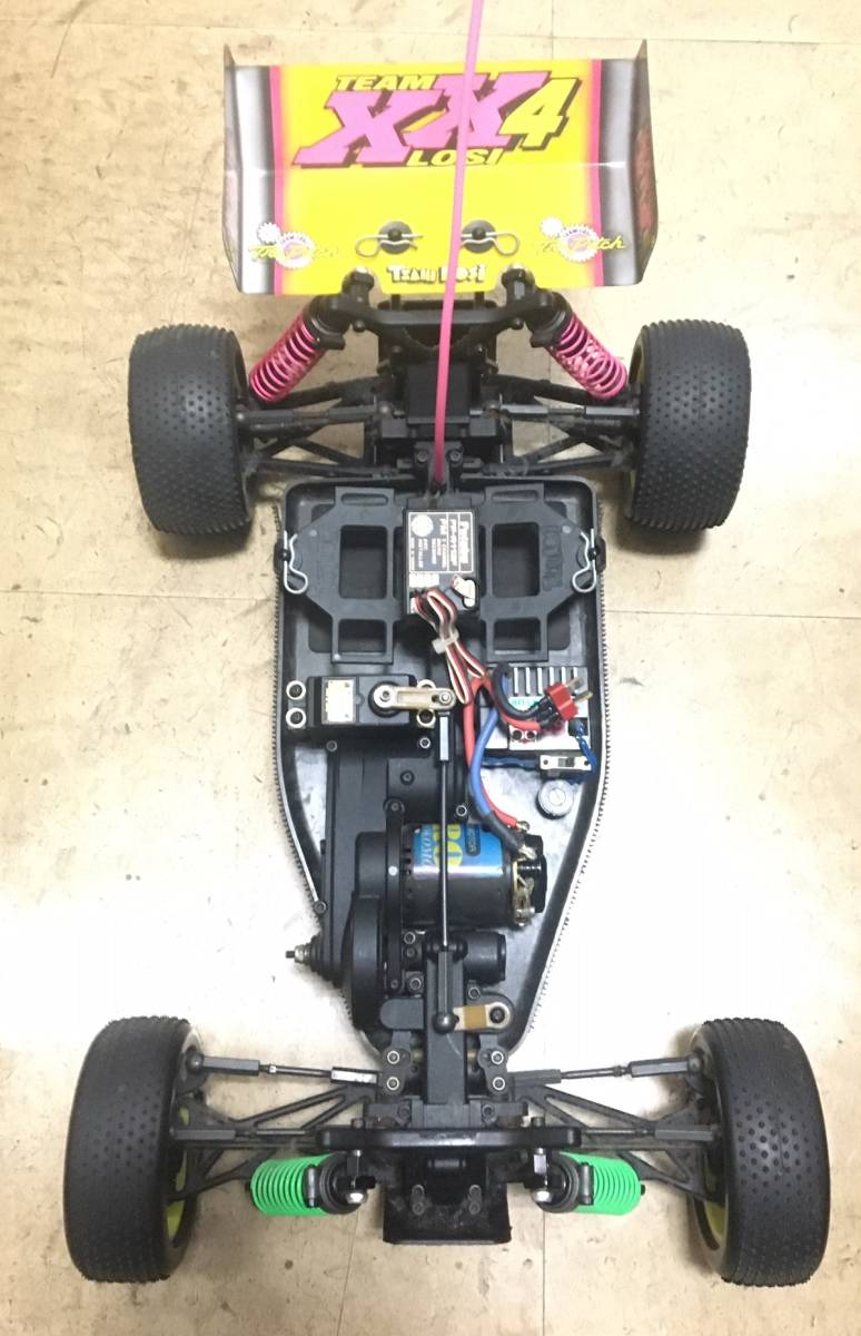 TEAM LOSI チームロッシ電動バギー XX4（中古品）の落札情報詳細