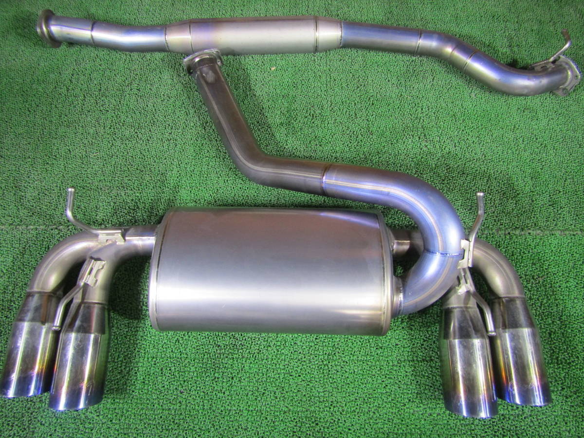 インプレッサ grb ガナドールマフラー う リアピース 