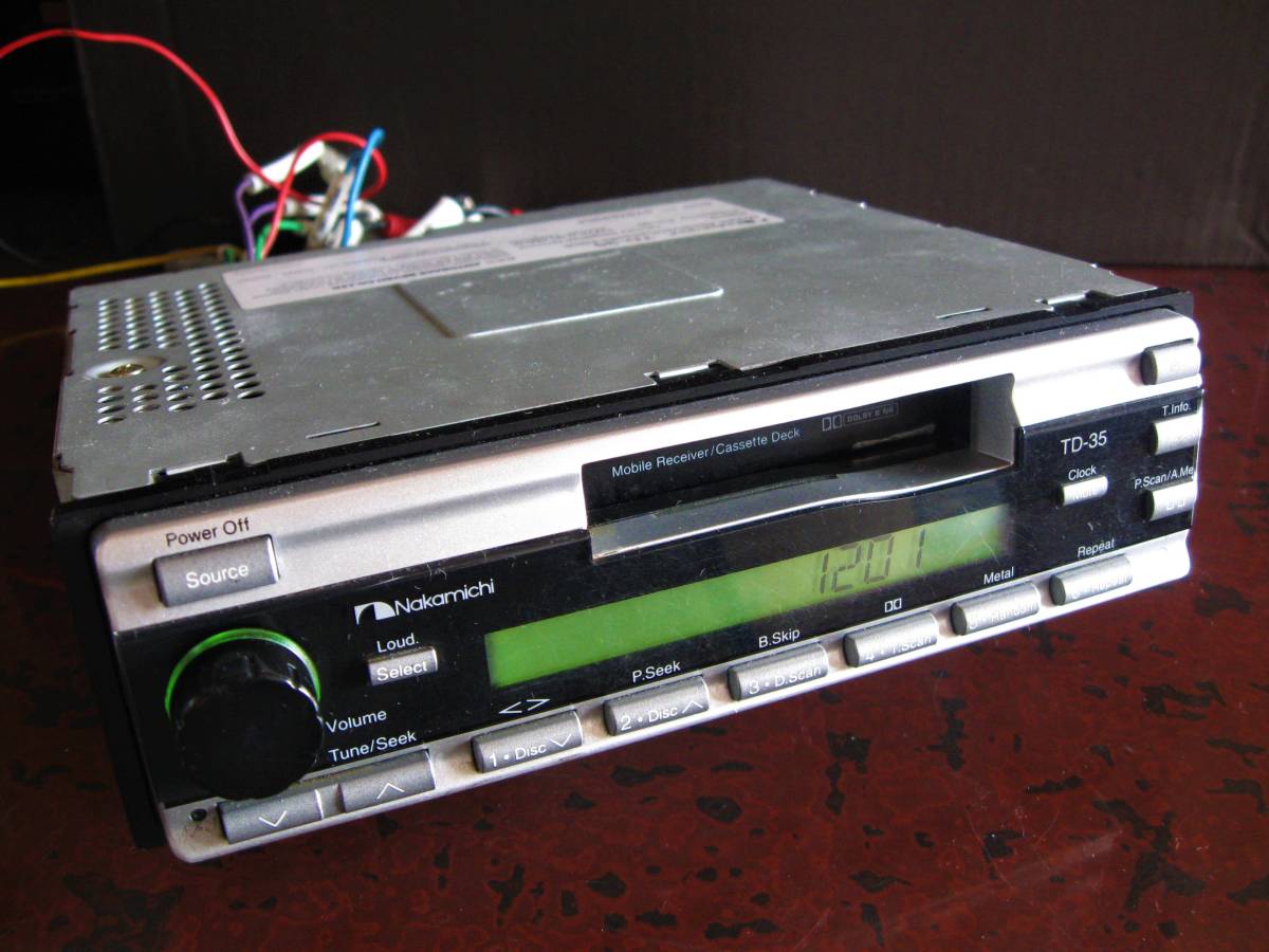 ジャンク Nakamichi TD-1200SE こが モバイルチューナー