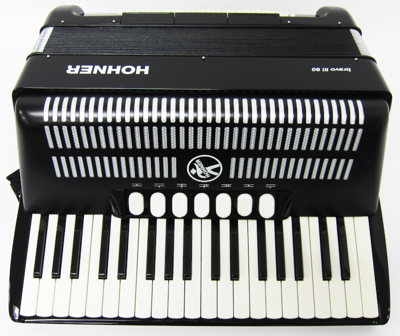 史上最も激安】 HOHNER アコーディオン ブラボー 80ベース BRAVO