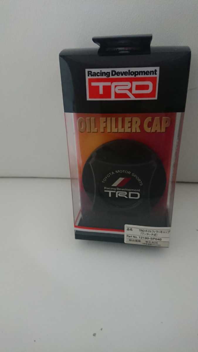 TRD オイルフィラーキャップ　JZA80 スープラ JZA80 スープラ 1JZ/2JZ搭載車用 ワンタッチ式オイルフィラー