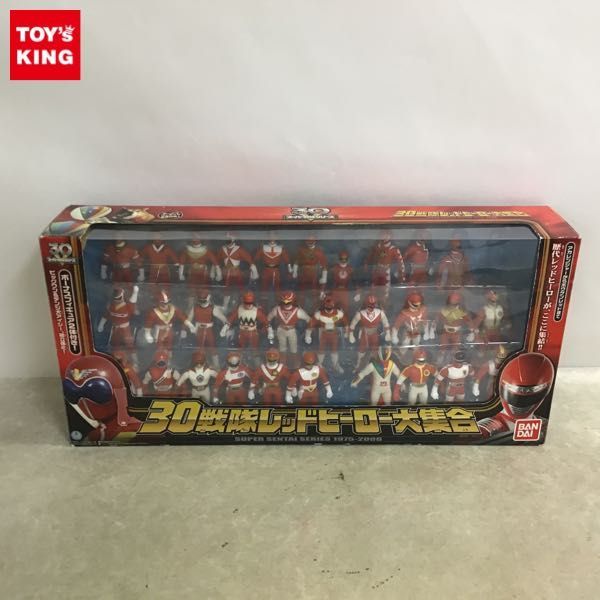 スーパー戦隊シリーズ 30戦隊レッドヒーロー大集合 限定版クリアバージョン