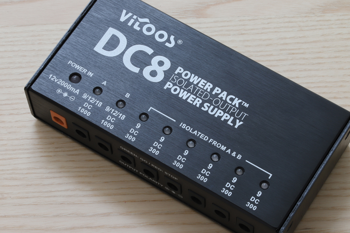 vitoos dc8 訳あり1円】VITOOS DC8 エフェクター パワーサプライ