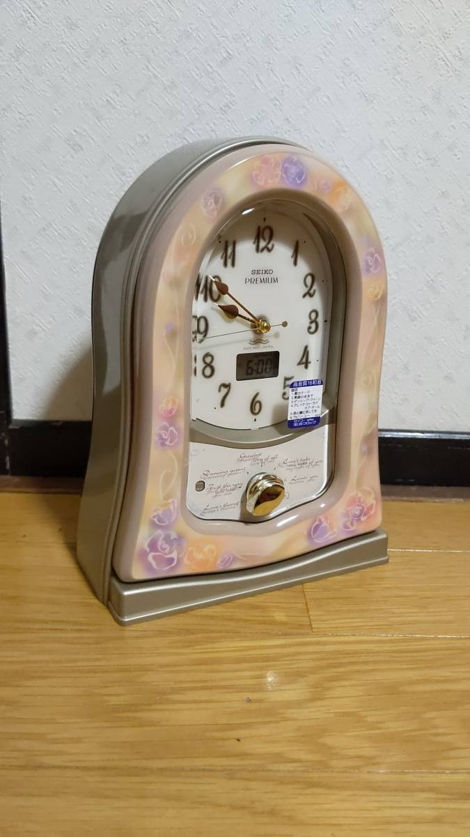 セイコー LB201A 目覚まし時計 動作確認済み 展示品】セイコープレミアムLB201A目覚まし時計 置き時計の落札情報