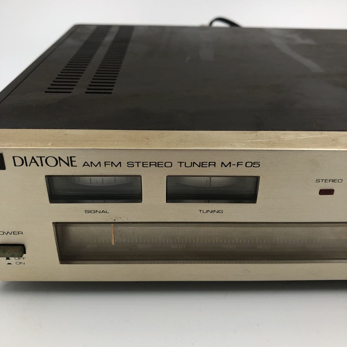 DIATONE AM FM STREO TUNER M-F 05 ラジオ DIATONE AM FM STREO TUNER M-F 05 ラジオ