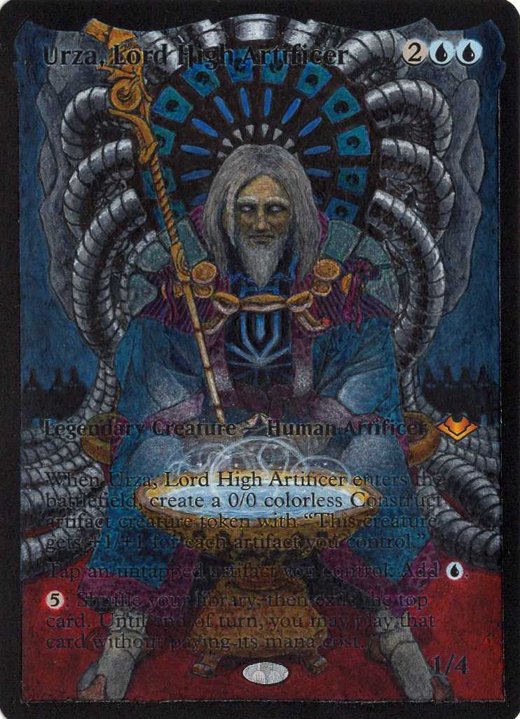 mtg 《最高工匠卿、ウルザ/urza lord high artificer》英語版 拡張